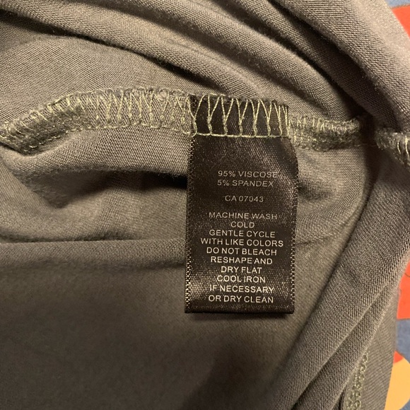 Cable & Gauge Large Sage Green Embroidered Blouse - Picture 2 of 3